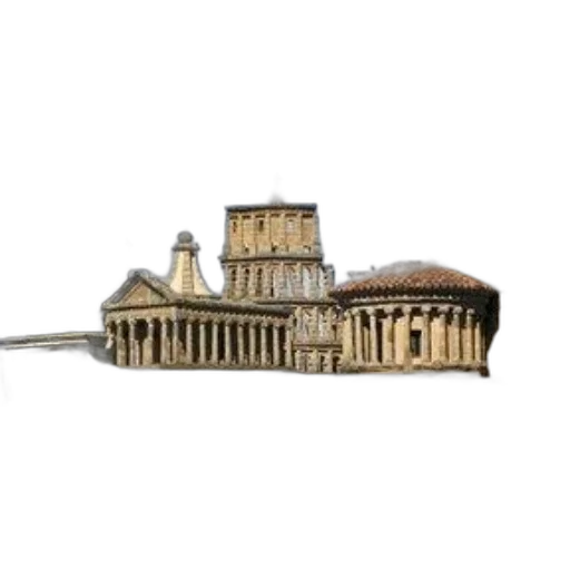 building, concept art, 3d render, photorealistic transparent PNG cut-out