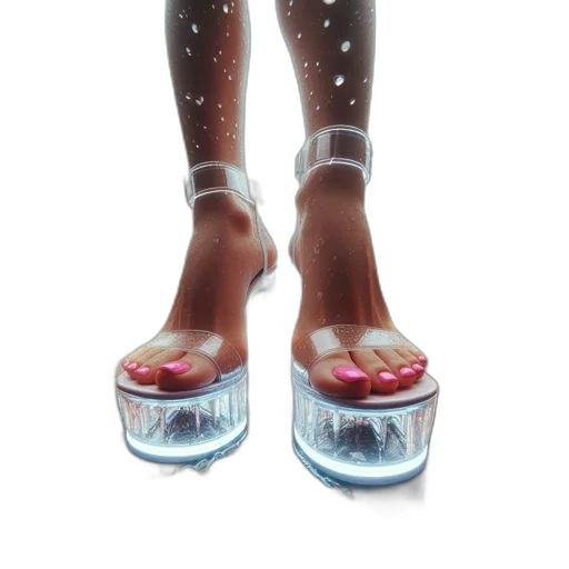 shoes, dress, jewelry, concept art transparent PNG cut-out