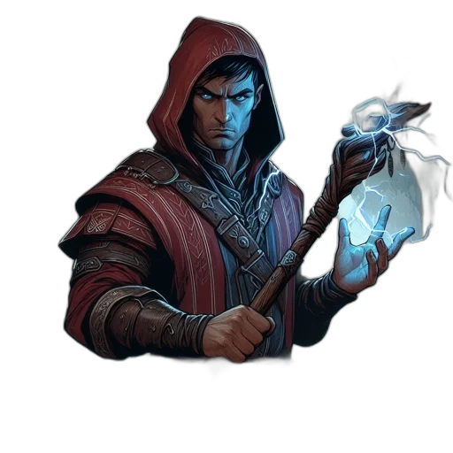 staff, sword, weapon, jacket transparent PNG cut-out