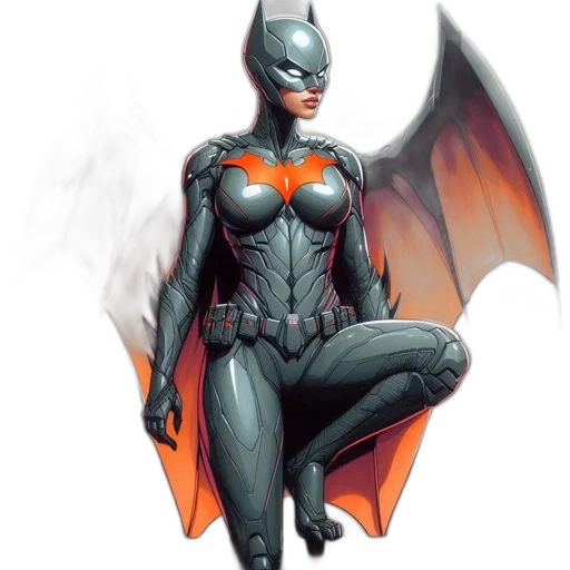 comic book art, concept art, fantasy art, 3d render transparent PNG cut-out