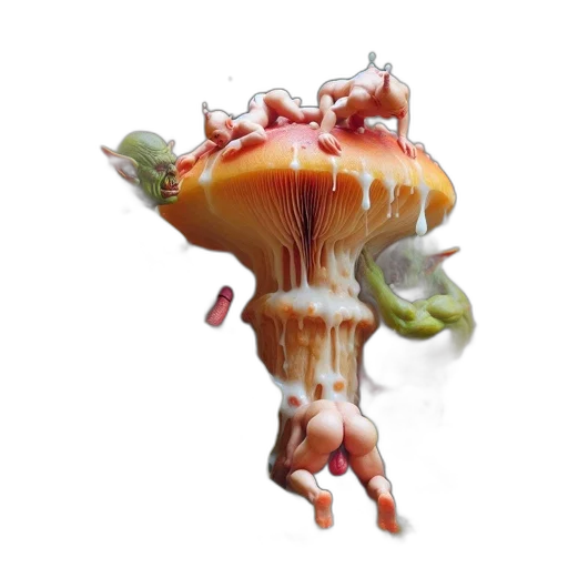 food, flower, creature, crown transparent PNG cut-out
