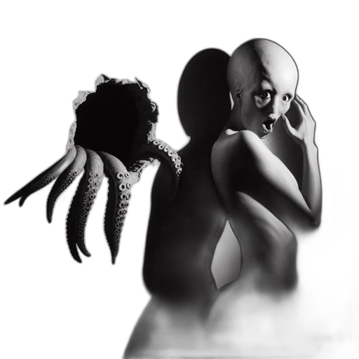 mask, creature, hair, jewelry transparent PNG cut-out