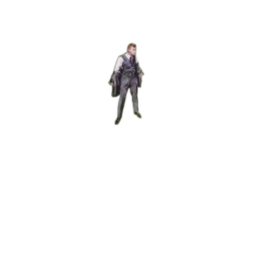 jacket, staff, umbrella, robot transparent PNG cut-out