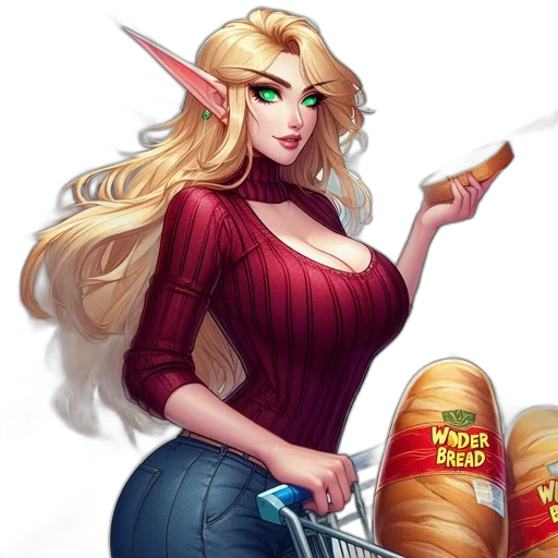 dress, staff, fantasy art, concept art transparent PNG cut-out
