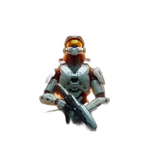 robot, weapon, sword, staff transparent PNG cut-out