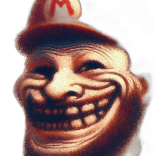 mask, face, creature, staff transparent PNG cut-out
