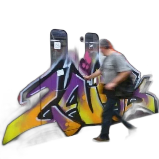 robot, jacket, car, weapon transparent PNG cut-out