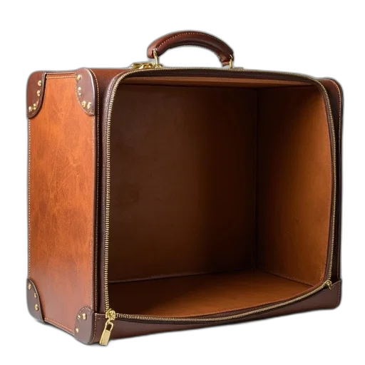 furniture, 3d render, vintage, brown transparent PNG cut-out