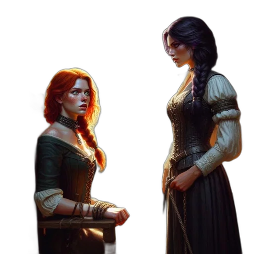 concept art, fantasy art, comic book art, pixel art transparent PNG cut-out