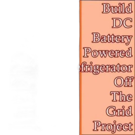 build, battery, powered, refrigerator transparent PNG cut-out