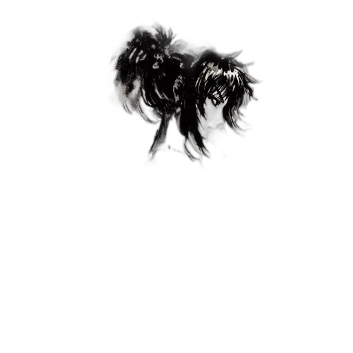 hair, animal, creature, mask transparent PNG cut-out