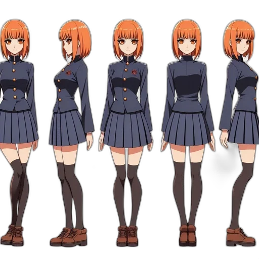 jacket, dress, concept art, anime transparent PNG cut-out