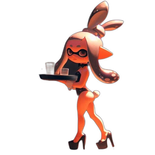 dress, staff, weapon, animal transparent PNG cut-out