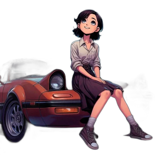 car, dress, robot, weapon transparent PNG cut-out