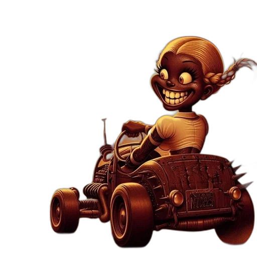 car, robot, weapon, concept art transparent PNG cut-out
