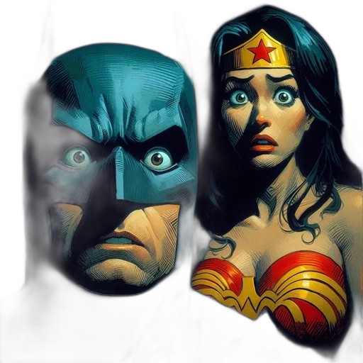 mask, face, comic book art, concept art transparent PNG cut-out