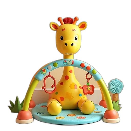 furniture, 3d render, giraffe, activity transparent PNG cut-out