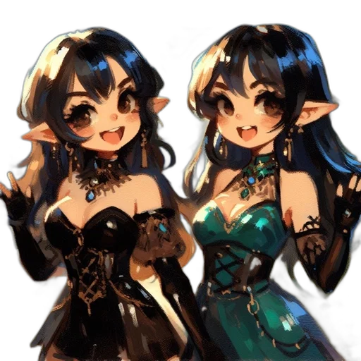 concept art, fantasy art, pixel art, anime transparent PNG cut-out