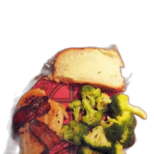 food, crown, jacket, photorealistic transparent PNG cut-out