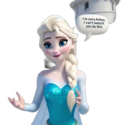 dress, staff, crown, jewelry transparent PNG cut-out