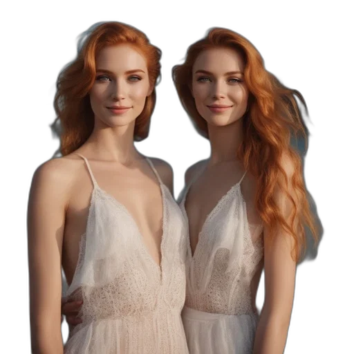 dress, jewelry, crown, hair transparent PNG cut-out