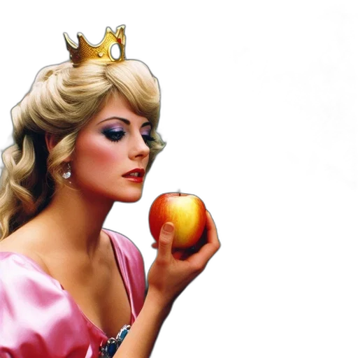 crown, photorealistic, woman, pink transparent PNG cut-out
