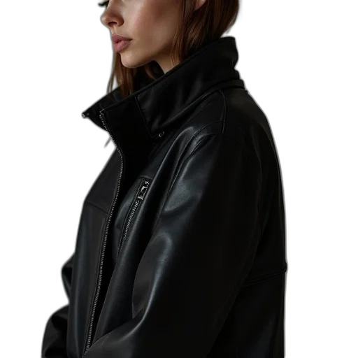 jacket, staff, face, jewelry transparent PNG cut-out