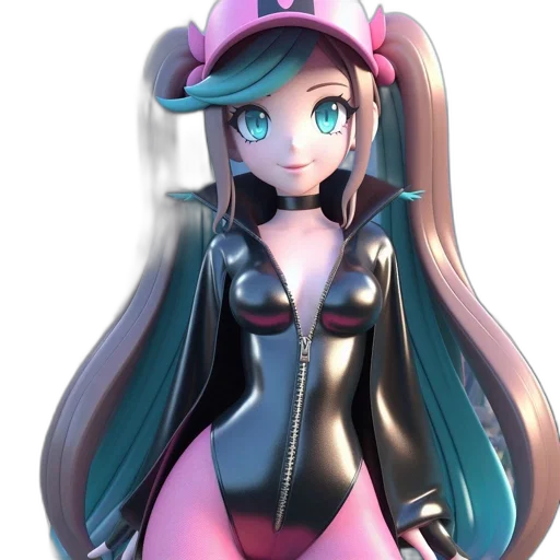 robot, dress, 3d render, concept art transparent PNG cut-out