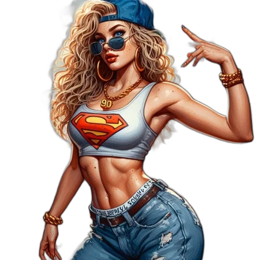comic book art, cartoon, pixel art, concept art transparent PNG cut-out