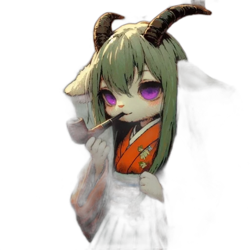 dragon, staff, mask, creature transparent PNG cut-out