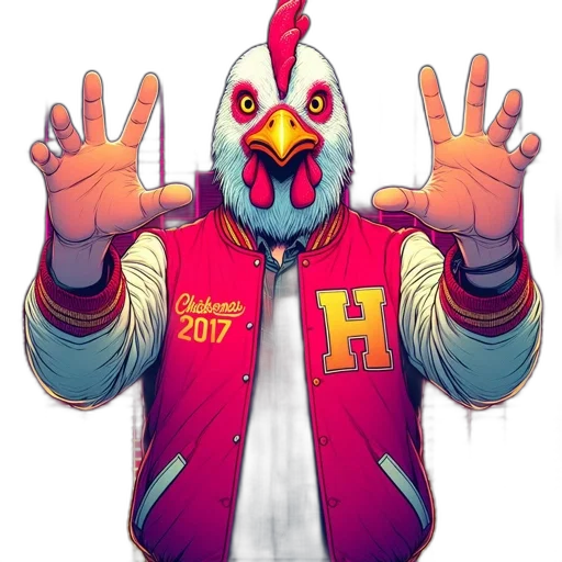 jacket, mask, concept art, pixel art transparent PNG cut-out