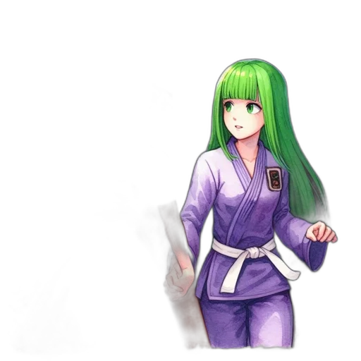 staff, jacket, weapon, anime transparent PNG cut-out