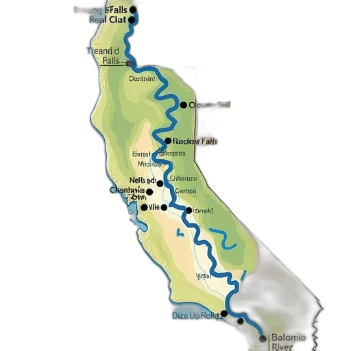 topo, map, columbia, river transparent PNG cut-out