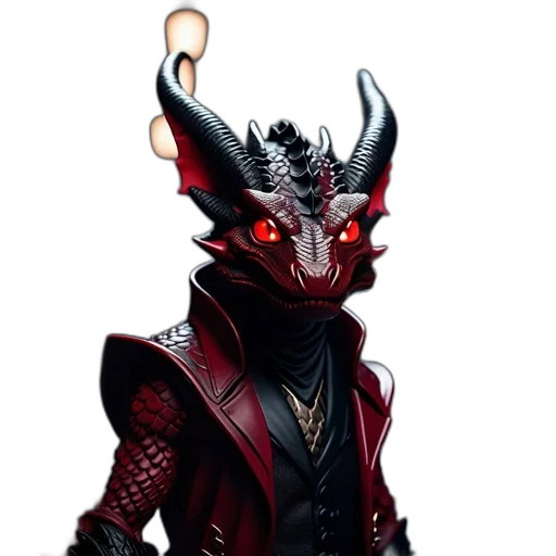 dragon, mask, staff, creature transparent PNG cut-out