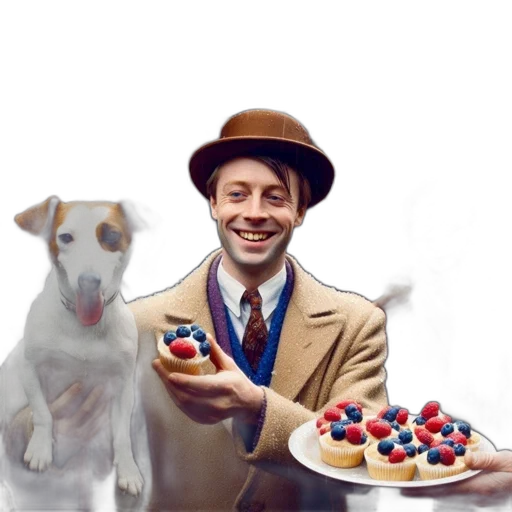 food, hat, animal, staff transparent PNG cut-out