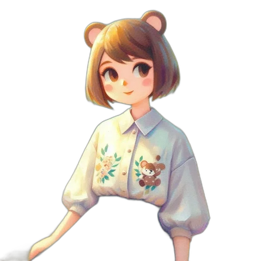 staff, dress, creature, jacket transparent PNG cut-out