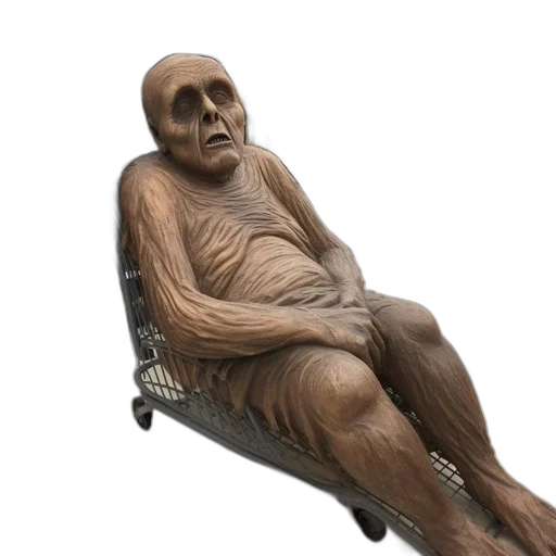 furniture, creature, 3d render, concept art transparent PNG cut-out