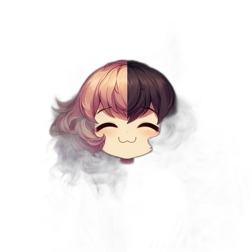 mask, face, hair, staff transparent PNG cut-out