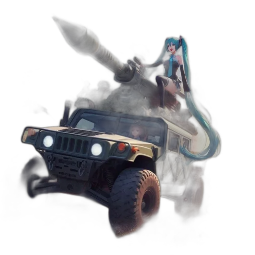 car, robot, weapon, dragon transparent PNG cut-out