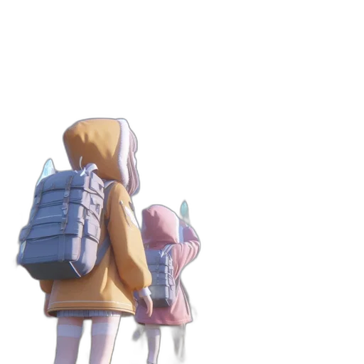 dress, jacket, robot, umbrella transparent PNG cut-out