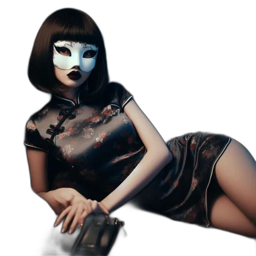 mask, dress, weapon, robot transparent PNG cut-out