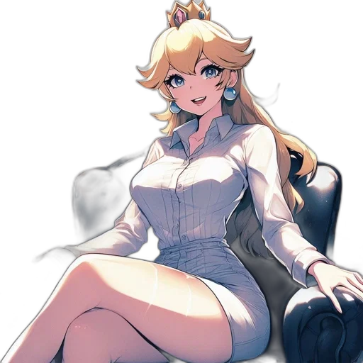 dress, crown, staff, furniture transparent PNG cut-out