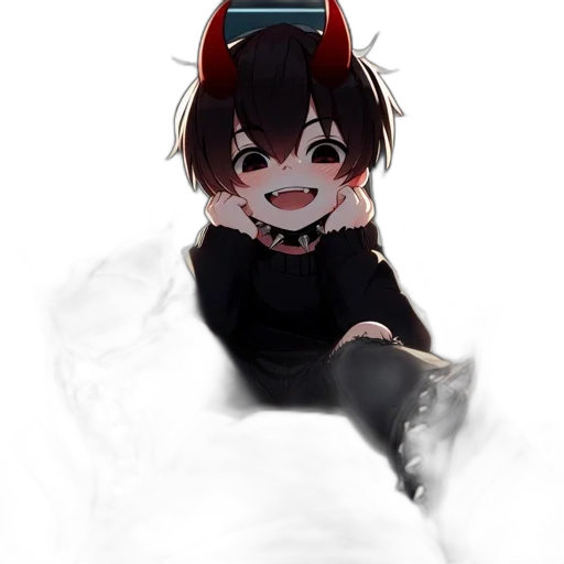 mask, creature, crown, staff transparent PNG cut-out