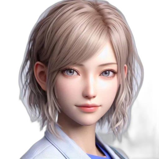 face, staff, robot, hair transparent PNG cut-out
