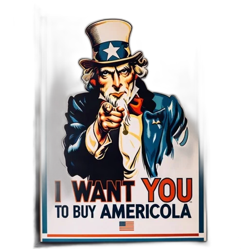 wall, displays, uncle, sam transparent PNG cut-out