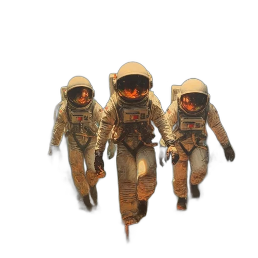 jacket, robot, staff, mask transparent PNG cut-out