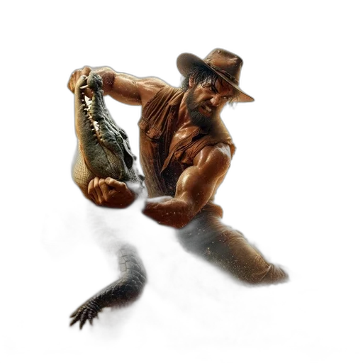animal, weapon, creature, staff transparent PNG cut-out