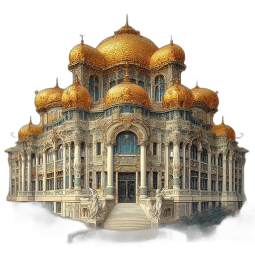 building, crown, furniture, concept art transparent PNG cut-out
