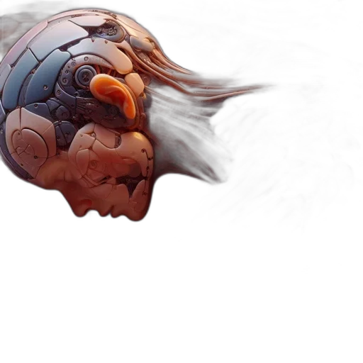 face, mask, dragon, hair transparent PNG cut-out