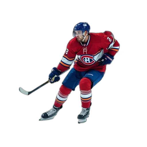 ice, hockey, player, left transparent PNG cut-out